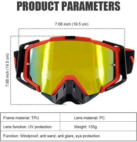 Motocross-Schutzbrille