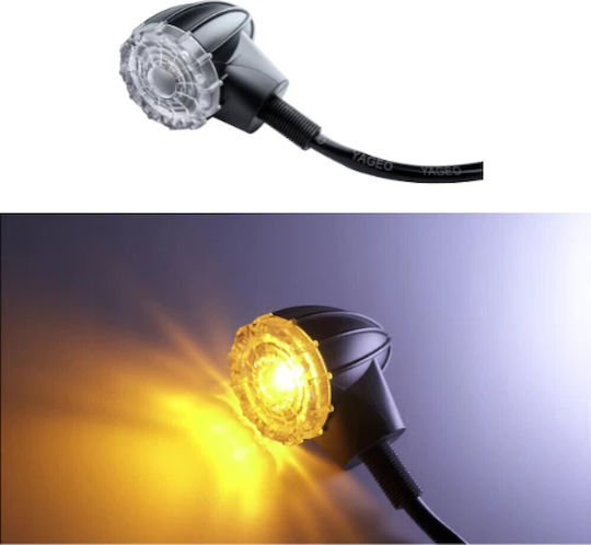 Puternice Super-Bright LED Mini Flash pentru Motocicletă 12v 10mm 2 Buc Ultra-Spike Tc-599