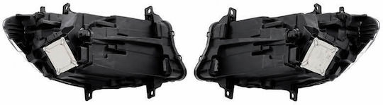 Front Lights Set Mercedes-Benz Sprinter W907 2018-2023 Black Full Led
