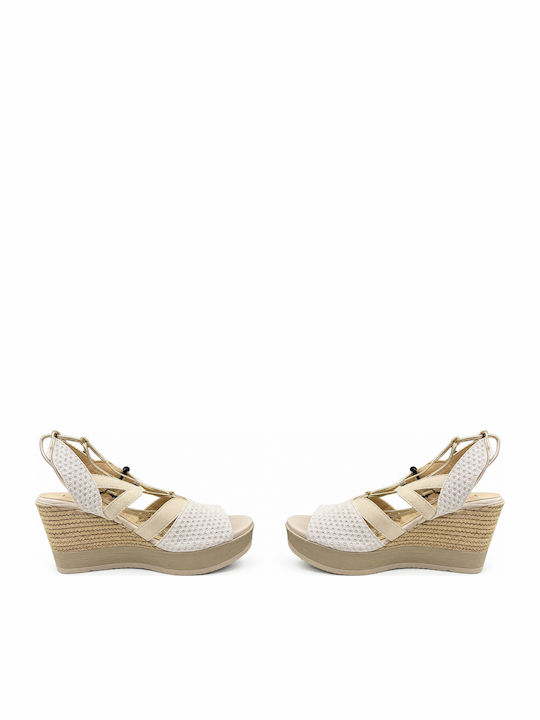 Anatomic Women's Leather Platform Shoes White