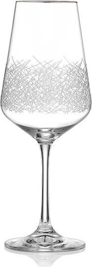 Crystal Bohemia Σετ Ποτήρια Κρασιού Κολωνάτα Κρυστάλλινα 450ml 72τμχ