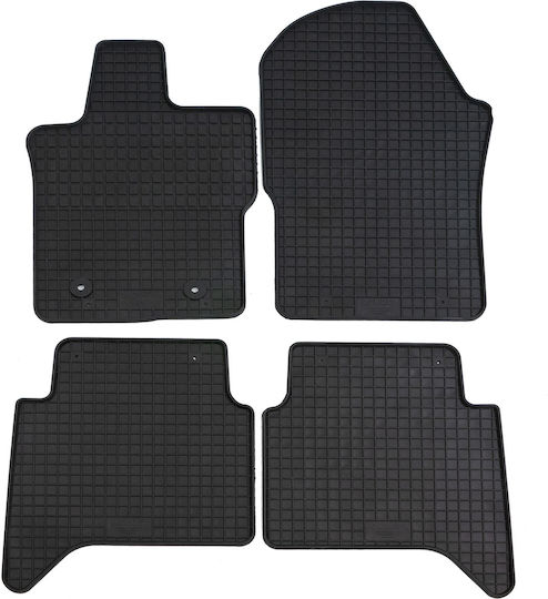 Petex Комплект Отпред И Отзад Килими За Кола 4 Бр За Ford Ranger / Raptor 2022+ Черни