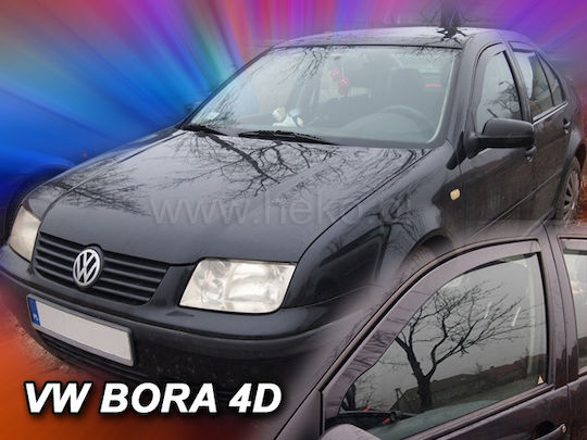 Heko Set of Windbreakers Front Car Dark Fime for Volkswagen Bora / Beetle 2pcs