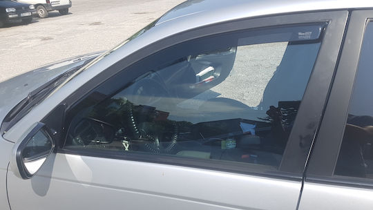 Heko Satz Windabweiser Vordere Dark Fime für Toyota Korolla 4/5/D 2002-2007 2Stück