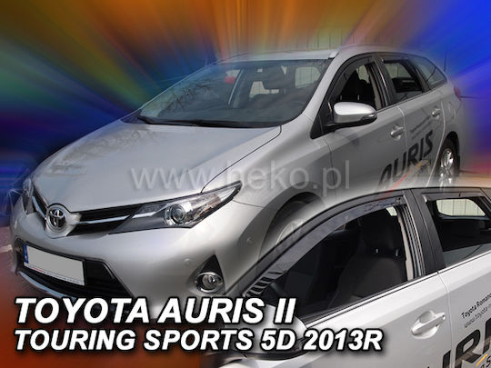 Heko Комплект Ветробрани Dark Fime за Toyota Аурис 4бр