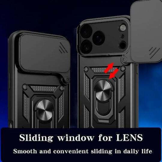 Defender Back Cover Plastic / Silicone Black Redmi Note 15