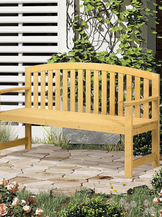 Bancă De Exterior Din Lemn 140x50x85cm