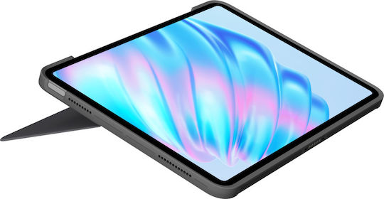 Logitech Combo Touch Klappdeckel mit Tastatur Grau (Ipad Air 11 M2)