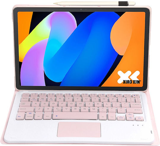 Klappdeckel mit Tastatur Rosa (Lenovo Tab K11 Gen 2, Idea Tab, Xiaoxin Pad 11 2025) 9.39