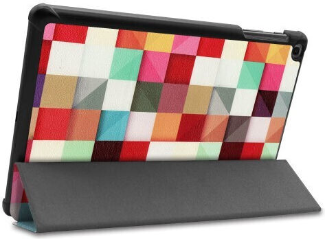 Flip Cover Din Piele Multicolor Pentru Galaxy Tab A 10.1 2019