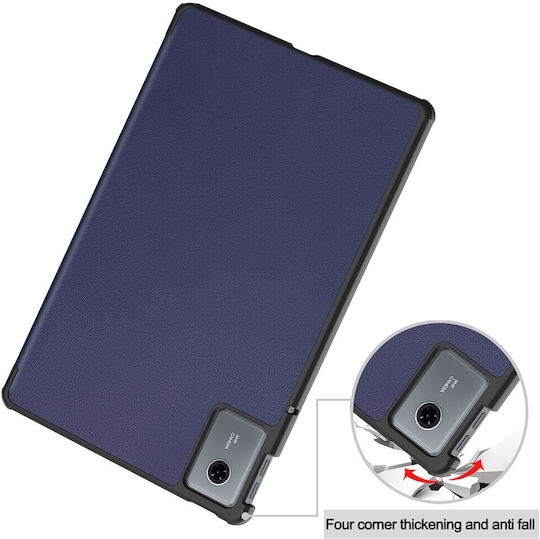 Tri-fold Βάση Στήριξης Lenovo Tab Klappdeckel Marineblau (Lenovo Tab K11 Gen 2, Idea Tab, Xiaoxin Pad 11 2025)