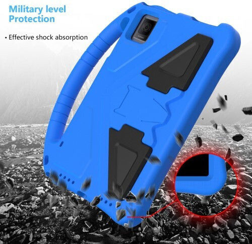 Back Cover Durable for Kids Blue (TCL Tab 10 Gen 2, T-Mobile REVVL Tab, Blackview Oscal Pad 15, Tab 11 WiFi, Tab 11 SE, Tab 11) 660205199F