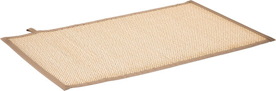 5Five Non-Slip Wooden Bath Mat Stemy 220356B Beige 50x80cm