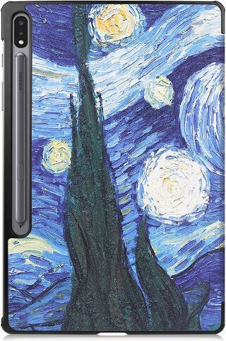 Flip Cover Πολύχρωμη (Galaxy Tab S7+)