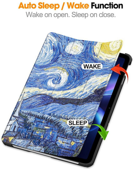 Book Case Tri-fold Stand Xiaomi Redmi Pad 2 9.7 Pad 2 Se Starry Night