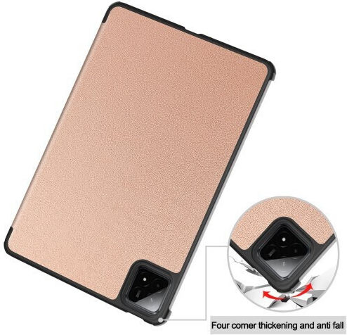 Tri-fold Klappdeckel Rosa (Xiaomi Pad 7 Pro, Pad 7)