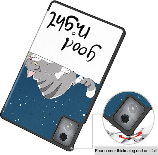 Tri-fold Стойка Флип капак Многоцветеа (Lenovo Tab K11 Plus)