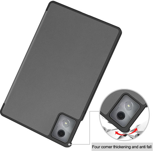 Tri-fold Stand Flip Cover Gray (Lenovo Tab K11 Plus)