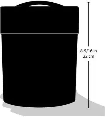 Tightvac Tightvac Kaffee Glas mit Luftdichtem Deckel 3800ml
