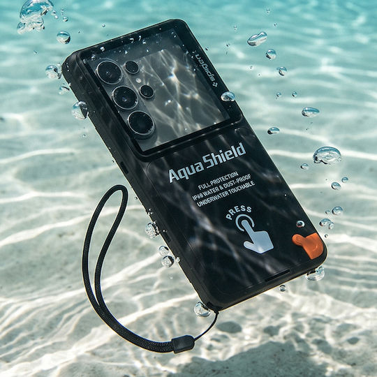 Spigen Aqua Shield A604 Wasserdichtes Gehäuse bis 6.9 Schwarz ACS11675