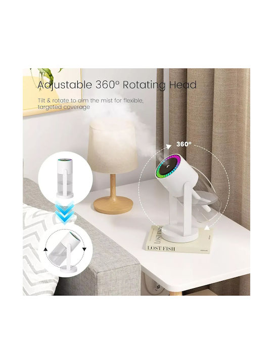 Andowl LED Ultraschall Aromatherapie-Diffusor mit Timer Weiß 260ml Q-JS09 Andowl LED Ultraschall Aromatherapie-Diffusor mit Timer Weiß 260ml Q-JS09