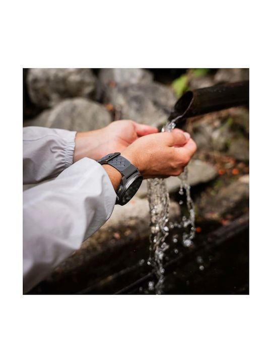Силиконова каишка Suunto Athletic 5 22mm графитено сива S+m