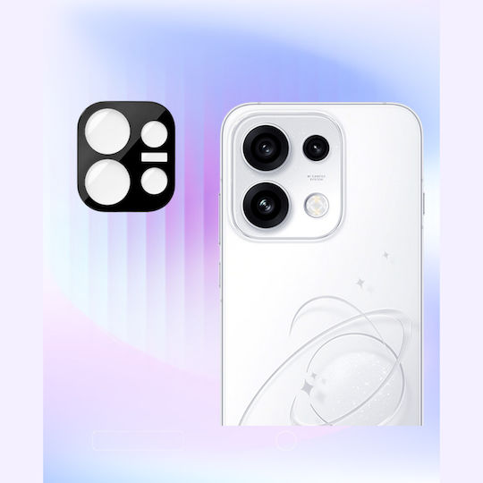 Techsuit Full Camera Protection Tempered Glass Black for Oppo Reno16 Pro