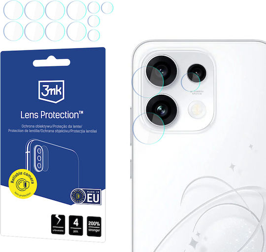3MK Lens Protection Προστασία Κάμερας Μεμβράνη Διάφανο για το Oppo Reno 16 F / Reno 16 Fs