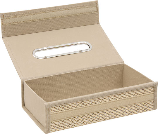 5Five Suport Pentru Șervețele Bej 26x14x8cm 220337B