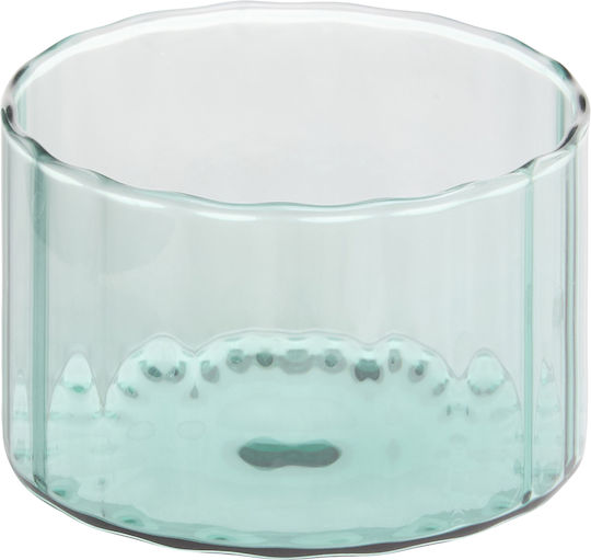 Glas Dessert Turm Ständer 3 Schlitze Ø39,5cm P10xM5,2cm