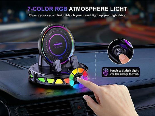 XO Безжично зарядно устройство (Qi Pad) 15W Gunmetal (WX048)