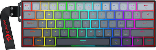 Redragon FIZZ RT K617GGB-RGB-MP Гейминг клавиатура 60% с магнитни превключватели и RGB осветление (Английски US)