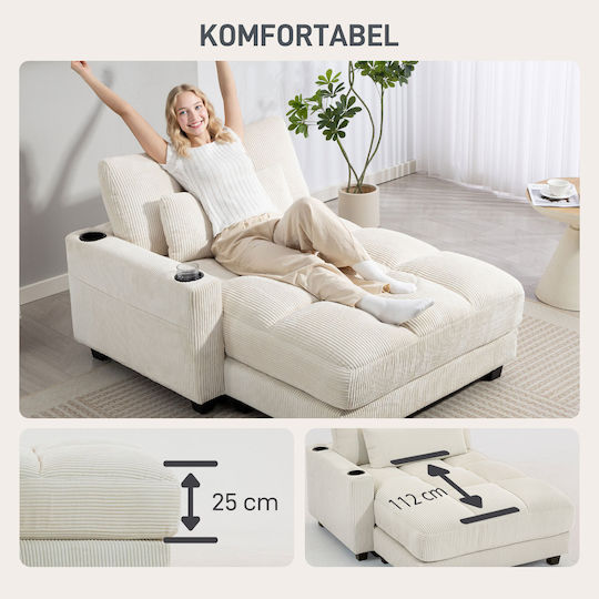 Polyrθrona Krebati Krem Weiß