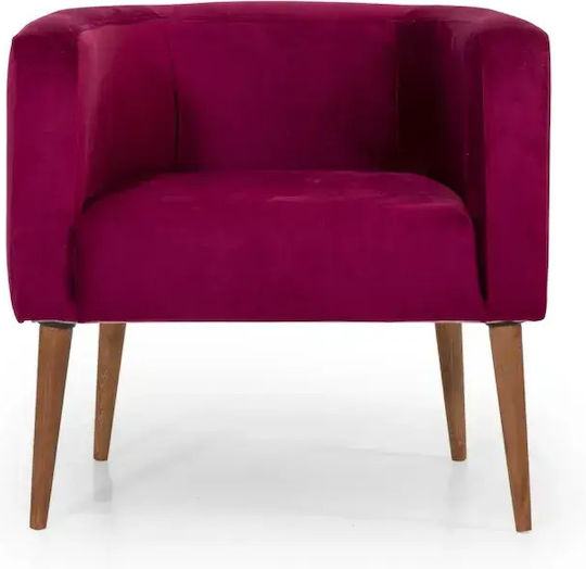 SteweHome Drehbarer Lila Sessel 60x55x55cm