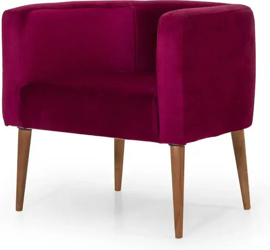 SteweHome Drehbarer Lila Sessel 60x55x55cm