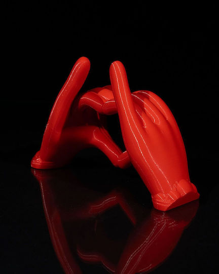 3D Art Shop in Rot Farbe
