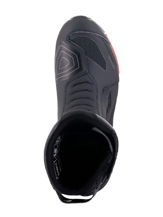 Alpinestars RT-7 Ανδρικές Μπότες Μηχανής Drystar Αδιάβροχες Μαύρες