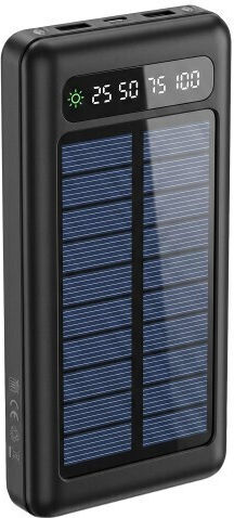 Setty SLR-120 Solar Power Bank 20000mAh Schwarzes