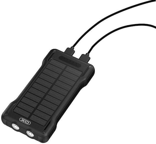 XO PR290 Solar Ηλιακό Power Bank 10000mAh