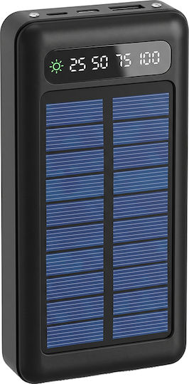 Setty SLR-120 Solar Power Bank 20000mAh Schwarzes