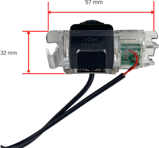 Cameră auto rezistentă la apă pentru mersul înapoi cu ecran Universal Chevrolet Volt Ford Concentrare / Mondeo / S-Max