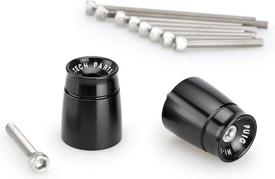 Contragreutăți Pentru Ghidon Puig Sport Suzuki Yamaha 40mm Negru