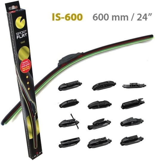 Imuri Sport Flat Car Wiper Blades Driver Wiper Length 600mm