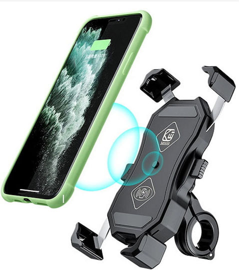 Kewig Halterung Telefon Motorrad mit verstellbarem Arm für Lenkrad