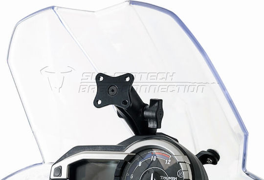 SW-Motech Βάση GPS Μοτοσυκλέτας με Θήκη για το Τιμόνι