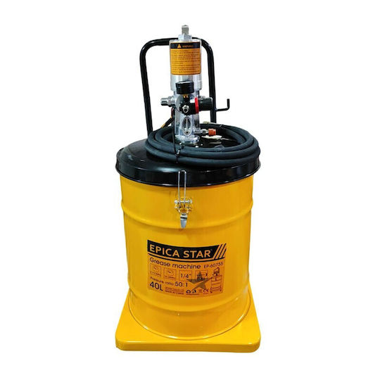 Epica Star Air Pressure Sprayer Grease Gun Flexible Pipe 15.5kg 0.8m
