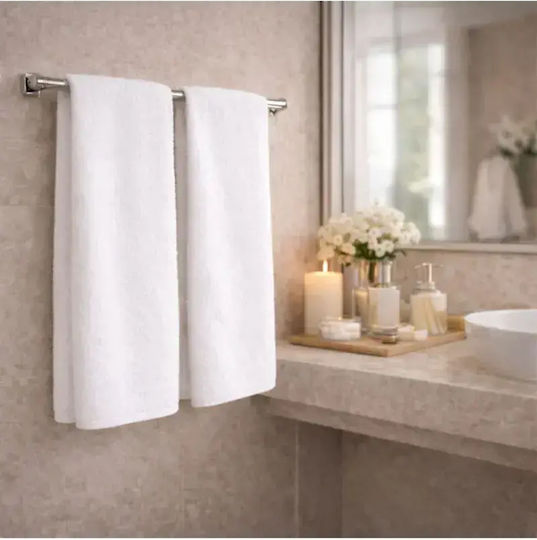 SteweHome Set De Prosoape De Baie 2 Buc Bumbac
