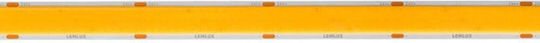 Lemlux Bandă LED 24V Lumină Alb Cald 5m Tip COB