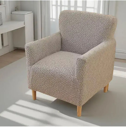 SteweHome Elastische Abdeckung Sessel Gelb 60x85cm