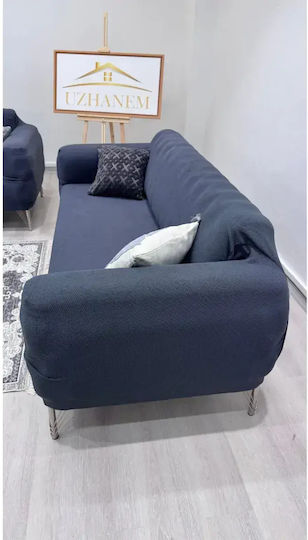 SteweHome Elastische Abdeckung Dreisitziges Sofa Geometrisch 195x230cm